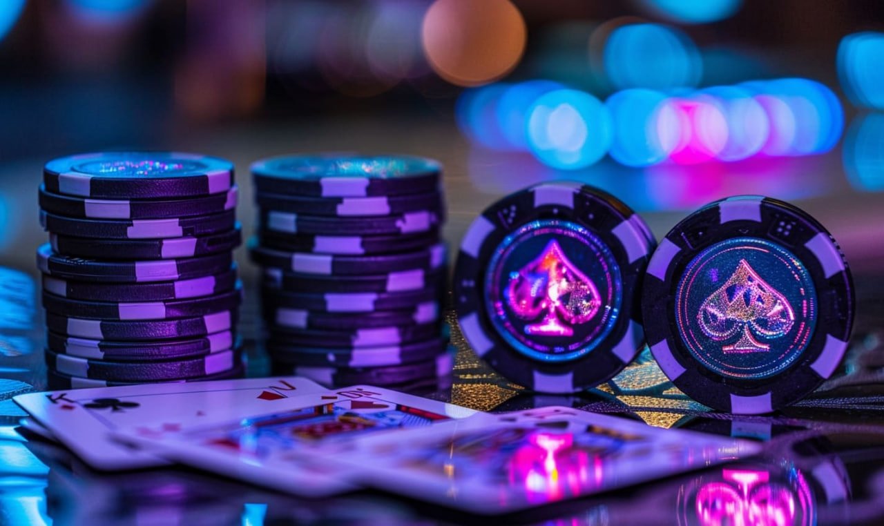 Dealer profesional wow 77 menjelaskan aturan Casino Hold'em kepada pemain